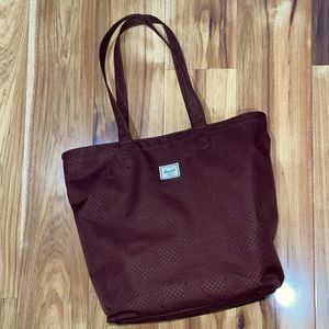 Great condition unisex tote bag from Herschel’s / deep maroon work/travel tote